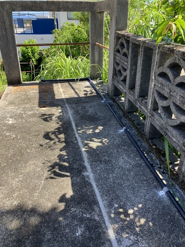 給水管取り換え後