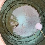 屋上貯水タンク清掃前