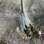 ポリエチレン二層管取り換え前