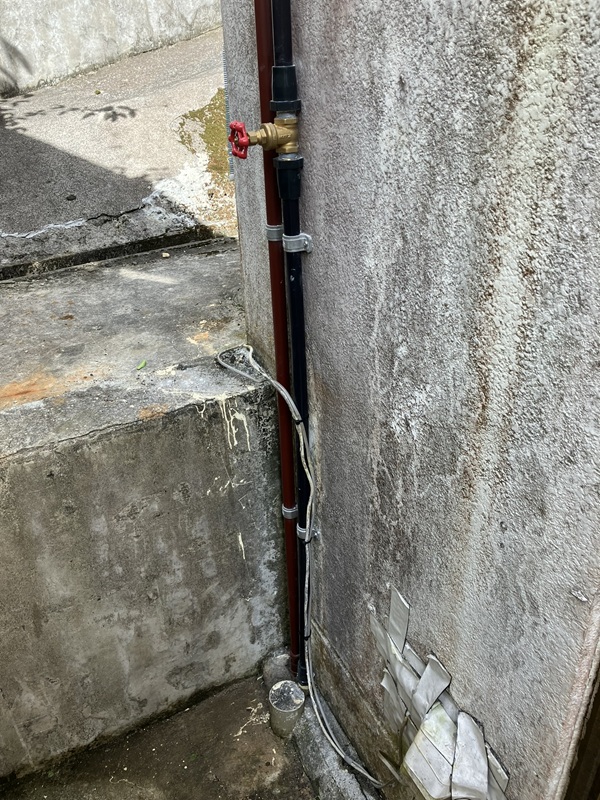 給湯パイプ取り替え後