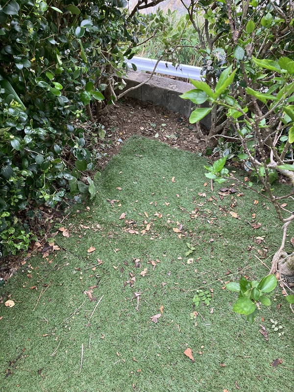 漏水作業終了後